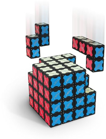 TOSY Magnet Cube 4x4 - 560 Magnete, 8in1 Spielzeug: 4x4 3x3 2x2 Puzzlewürfel, Verwandelbarer Fidget Spinner, Unendlichkeitswürfel, Bausteine, 2D und 3D Puzzlespiel, Valentinstag, Ostern, Geburtstag