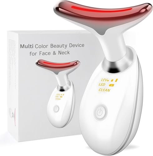 LIFTLAB Skin Sculptor 𝟑-𝐢𝐧-𝟏 𝗙𝗮𝗰𝗲 𝗠𝗮𝘀𝘀𝗮𝗴𝗲𝗿,Skin Tightening Anti-Wrinkle Beauty Device,Anti-Aging Neck Eye Massager with 3 Modes,Neck Lifting 45°C EMS Massage Face Firming Machine