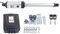 Drehtorantrieb Flügeltorantrieb Maximale Türlast 300kg, -22℃~+55℃ IP44 Doppelflügeltor Torantrieb Automatischer, Motoröffner Tor Antrieb mit 2 Fernbedienungen