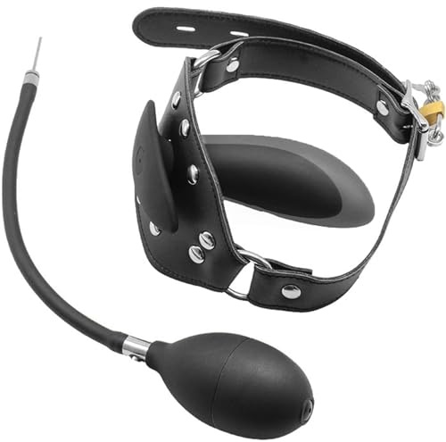 Mordaza Inflable Para Sexo Sm Bondage Dildo Grande Mordaza Para Pene Mordaza Dildo De Silicona Bola Inflable Juguete Sexual Fetiche Ajustable Mordaza Para Boca Para Mujeres