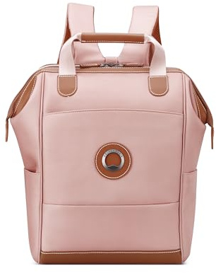 DELSEY PARIS Chatelet 2.0 Tote Travel Backpack Bag, Blush Pink