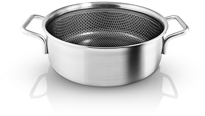 Multi Sauté Pot with 2 Handles 24 cm Mosaic Ceramic Slip-Let® Coating