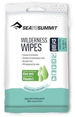 SEATO SUMMIT Damen AWWC Toallitas Wilderness 12uds, weiß, 12 Stück (1er Pack)