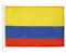 AZ FLAG Bandera Nautica de Colombia 45x30 cm - Pabellón de Conveniencia Colombiana 30 x 45 Cm, Bandera de Barco con anillas