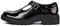 Geox Girl's J Casey Girl Ballerina, Black, 4 UK Child
