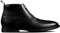 Clarks Ronnie Up GTX, Stivali Classici Uomo, Nero Pelle Nera, 44 EU