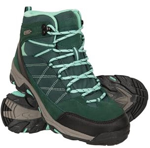 Mountain Warehouse Trail Wasserdichte Kinderstiefel Aquamarin Kinder-Schuhgröße 35 DE