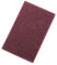 Abrasive Square Nylon Scouring Pads 5Pcs Scourer Scouring Pads Industrial Scourer Finishing Pads for Polishing Cleaning(red)
