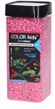 Sable Naturel Peint Aquasable en Pot, 1 kg, Sing Rose S4