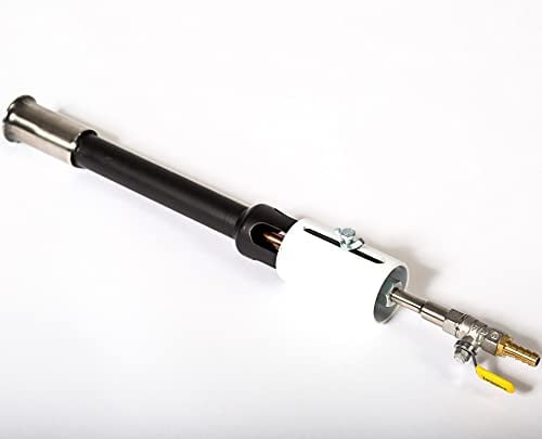 DEVIL-FORGE Quemador de gas propano DFPPROF (90.000 BTU), estrangulador de aire, válvula de bola, Horno Fundir Metales, Fragua de gas, Forja, Herrero, Herrador, Cuchillo, Forge, Furnace, PROFESIONAL