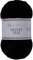 Utopia Crafts Velvet Lux Chenille Super Soft Chunky Yarn for Knitting and Crochet, 100g - 110m (Black)