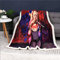 Doiicoon Clown Girl Kuscheldecke Flanelldecke Decke Sofadecken tagesdecke Anime Decke (10,150 x 200 cm)