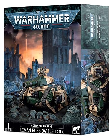 Games Workshop - Warhammer 40,000 - Astra Militarum: Leman Russ Battle Tank (2023 Edition)