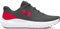 Under Armour UA Charged Surge 4, Scarpa da Corsa Uomo, Castlerock Red Red, 45.5 EU