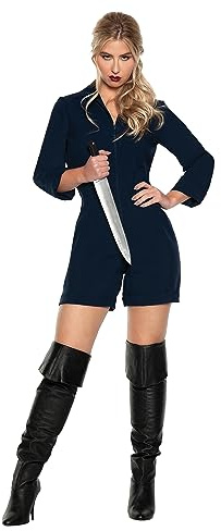 UNDERWRAPS Cosplay Horror Killer Jumpsuit - Herren Overall Horror Jumpsuits