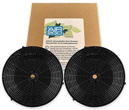 AIR2GO Aktivkohlefilter als Ersatz für V-Zug H43402 (2 Stück) (1)
