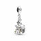 GHMIOU Charms 925 Sterling Silber Charm Anhänger für Armband Charm Bead Pendant für Europäische Armbänder Halsketten Schmuck Geschenk für Damen Frauen (Belle)