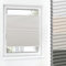 Jalousiescout Wabenplissee ohne Bohren Verdunklung—Thermo plissee Klemmfix Zweifarbig 60x70cm beige-Weiß, Sonnen-, Sicht- & Hitzeschutz Jalousie verdunklung für Fenster & Tür