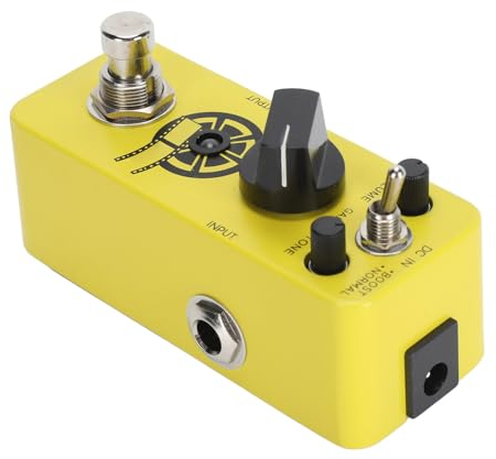 Dual-Overdrive-Modi, True-Bypass-Effektpedal für E-Gitarre, Normale TS-Overdrive-Klangreplikation, Einfache Steuerung für Einen Großen Klangbereich