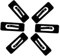 GRADENEVE Car Cup Holder Limiter Set 6 Pack Plastic Inserts for Car Vent Door Cups Stabilizers for Auto Accessories Easy Install