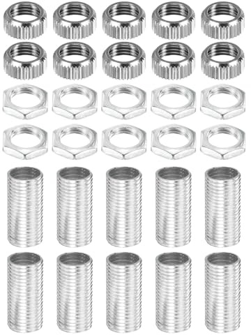 MACHSWON Kit de fixation pour lampe G4 avec filetage M10 et écrou hexagonal pour douille d'ampoule G4 Lot de 10