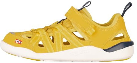 Trollkids Kids Saltfjord Barefoot Sandal 29, Ginger