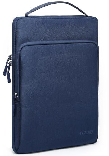 HYZUO 17-17,3 Pollici Borsa per portatile per 17 17,3 HP/Dell/Lenovo/ASUS/Acer/LG/MSI Gaming Laptop/Razer Blade 17/18, Uomini Donne NoteBook Custodia protettiva Borsa, Blu Navy