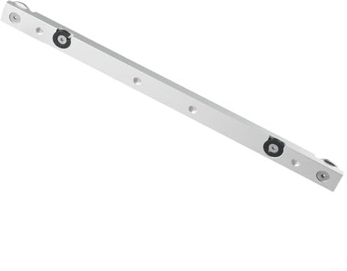 Rail à onglet et barre coulissante en alliage d'aluminium pour scie à table, design léger et portable (barre d'onglet de 300 mm)