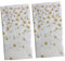 LABRIMP 2 Piezas Mantel Desechable Diseño de Dorada Cubiertas para Mesas de Fiesta Decoración Elegante para Eventos y Celebraciones