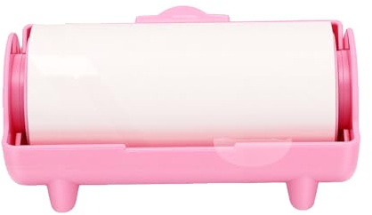 Yinhing 2 Rolls 120 Sheets Nail Stamper Cleaner Paper, Stamping Gel Polish Remover with Dust Proof Cover, for Nail Art Stamp Blotting and Pattern Transfer Cleaning (2 Pack)