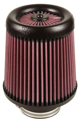 K&N Universal X-Stream Clamp-On Air Filter: High Performance, Premium, Replacement Filter: Flange Diameter: 3 In, Filter Height: 6.5 In, Flange Length: 1.75 In, Shape: Round Tapered, RX-4730XD
