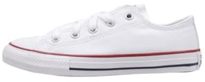 Converse Kids Chuck Taylor® All Star® Core Ox (Little Kid) Optical White 13 Little Kid M