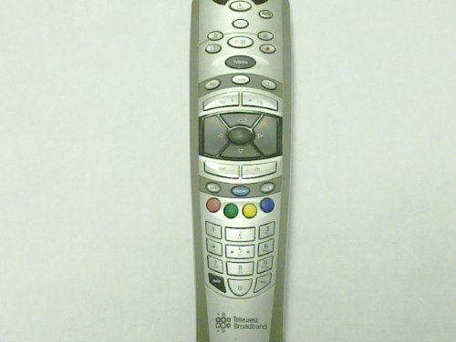 ORIGINAL telewest broadband Silver HD Recordable VIRGIN MEDIA REMOTE CONTROL V+ PVR