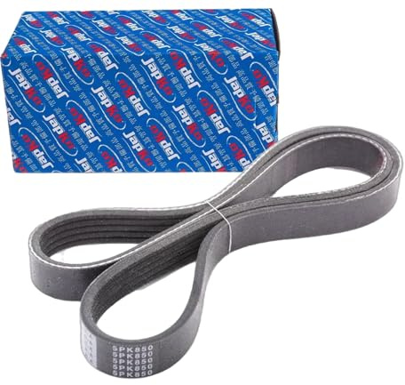 JAPKO 5PK850 Keilrippenriemen Kompatibel mit HONDA CIVIC VIII Hatchback FN, FK 31110PWAG01 31110PWA505