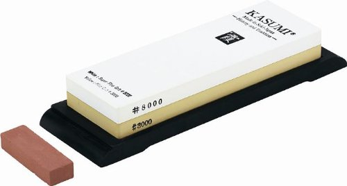 Kasumi K12 pierre à aiguiser couteaux japonais grain 3000 / 8000