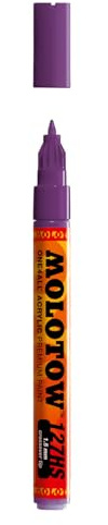127HS-CO Molotow ONE4ALL-Farbstift mit 1,5 mm Crossover-Spitze – in verschiedenen Farben 042 Violet HD