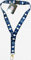 Pro Specialties Group NFL Dallas Cowboys Argyle Lanyard, Navy, One Size