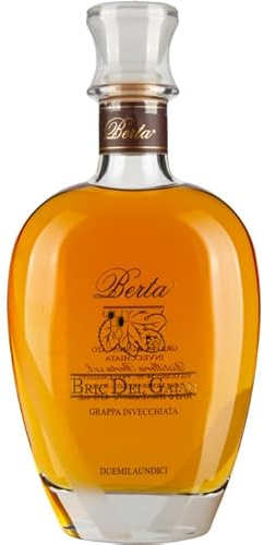 Grappa Berta Bric del Gaian 43% Vol. Alk. 700 ml ohne Holzkiste