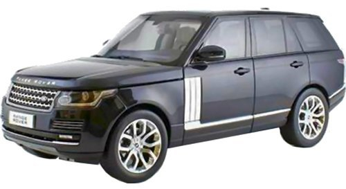 Land Rover Range Rover , metallic-schwarz, 2013, Modellauto, Fertigmodell, Welly 1:18