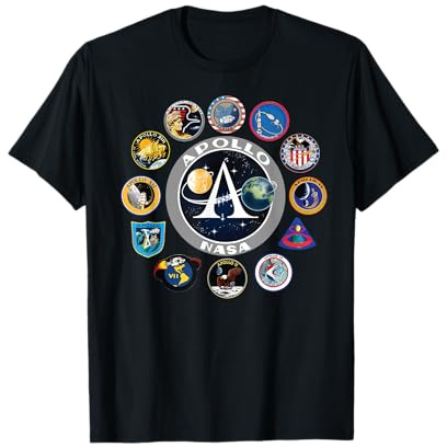 NASA Apollo Missions T-Shirt