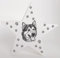 Bambinella® LED Leuchte Nachlicht Husky - Deko - 11,5cm x 4cm x 11cm