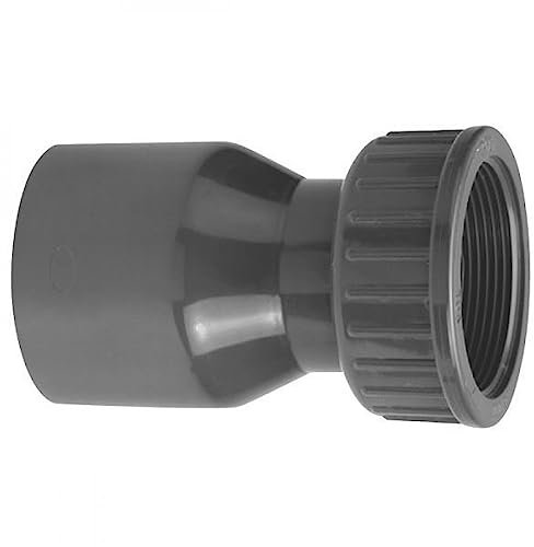 jardiboutique - Union en deux pièces ø 63 X 2 pouce 1/2, raccord PVC plomberie