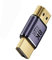 NFHK Adaptador convertidor HDMI macho a HDMI 2.1 macho UHD de extensión dorada, compatible con HDTV 8K 60Hz