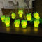 Riaxuebiy Niedliche Frosch Lichterketten Frosch Nachtlicht 20er LED Frosch Lampe für Kinderzimmer Baby Zimmer Party Dekoration (Frosch-B)