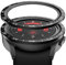 GIOPUEY Schutzring Kompatibel mit Samsung Galaxy Watch 5 Pro, Bezel Ring Bezel Styling Lünette Schutz hülle, Schutzring aus Aluminiumlegierung aus Metall - A-Black