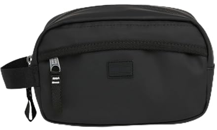 Tommy Hilfiger Kosmetiktasche Kulturtasche TJM Function Washbag Schwarz One Size