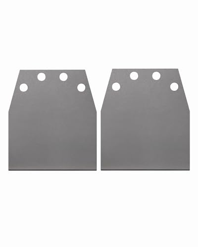 2pcs Replaceable Blades for Firecore SDS Max Floor Scraper 6 Inch Thinset Removal Bits Scaling Chisel Tool, Steel Shovel Bits for Removing Vinyl Flooring VCT Tiles Linoleum Concrete Mortar