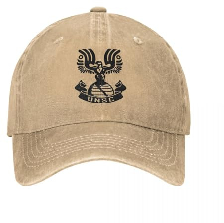 YCYLYLYC Unisex Baseball hüte Männer Frauen Outdoor Sport Denim Baseball Cap United Nations Logo Running Hippie Trucker Hat Adjustable Men Women y2k Retro Custom DIY Baseball Caps Laufkappe