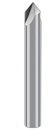 Fasenfräser V Grove Router 60 90 120 Grad Ecksenker Fasenfräser Entgraten Kanten Hartmetall-Schaftfräser,8X8X60X90Für Stahl