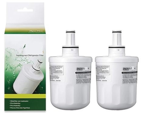 Refrigerator Water Filter，Compatible for Samsung DA29-00003F Aqua-Pure Plus，Refrigerator Filter(2PCS)